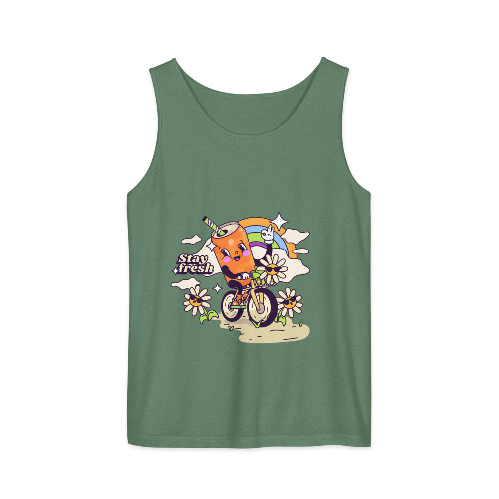 Stay fresh | Unisex Garment-Dyed Tank Top | Comfort Colors 9360