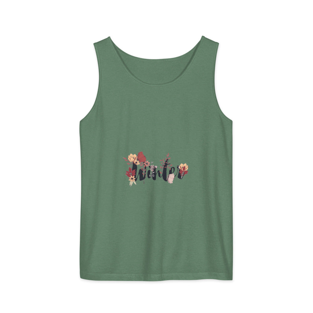 Winter | Unisex Garment-Dyed Tank Top | Comfort Colors 9360