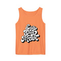 Enjoy every moments white | Unisex Garment-Dyed Tank Top | Comfort Colors 9360