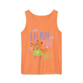 Orange fox - Ẹnoy the day | Unisex Garment-Dyed Tank Top | Comfort Colors 9360
