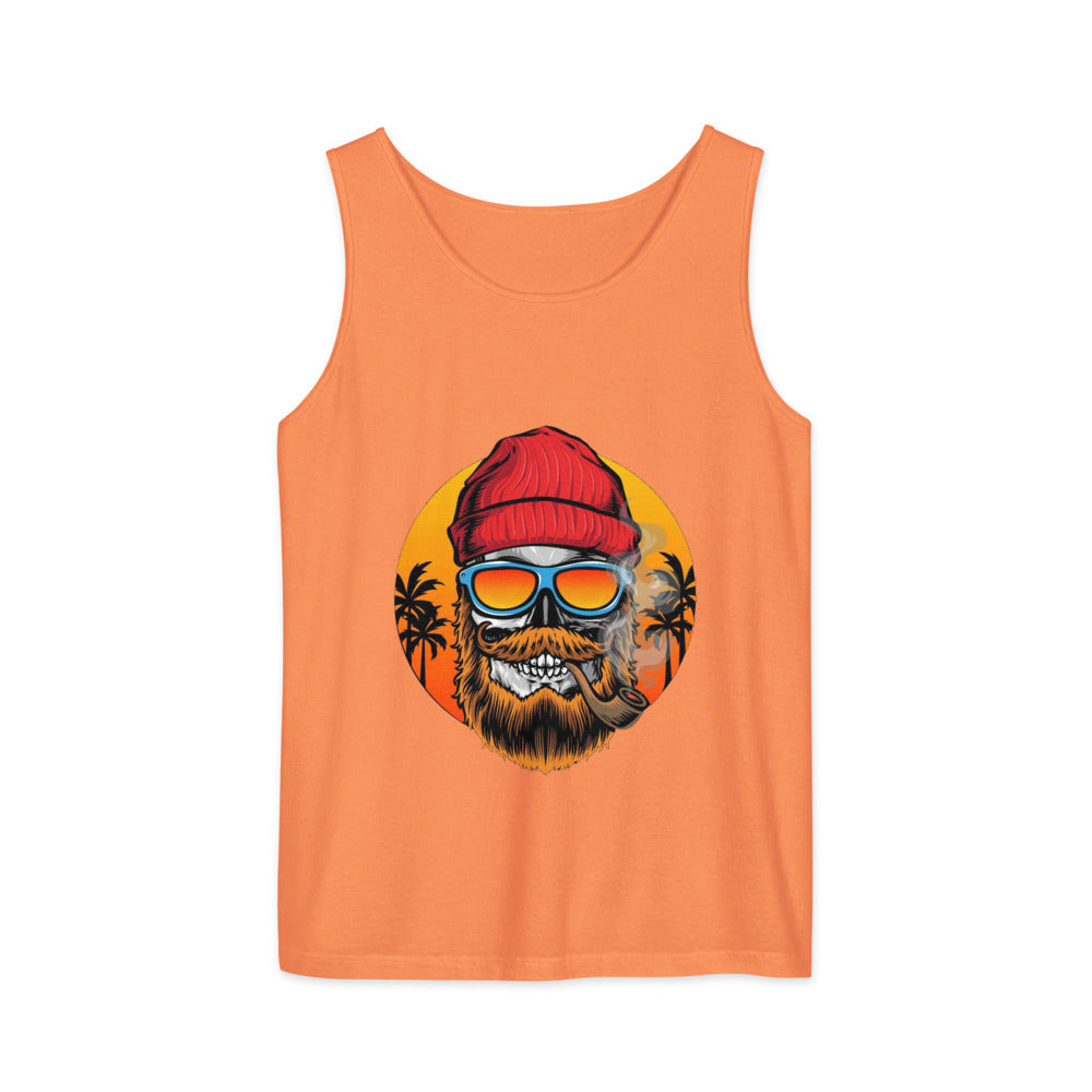 Bearded man | Unisex Garment-Dyed Tank Top | Comfort Colors 9360