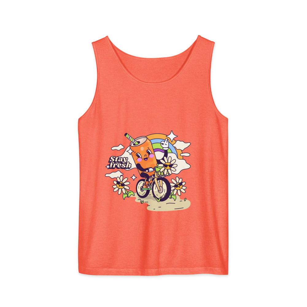 Stay fresh | Unisex Garment-Dyed Tank Top | Comfort Colors 9360