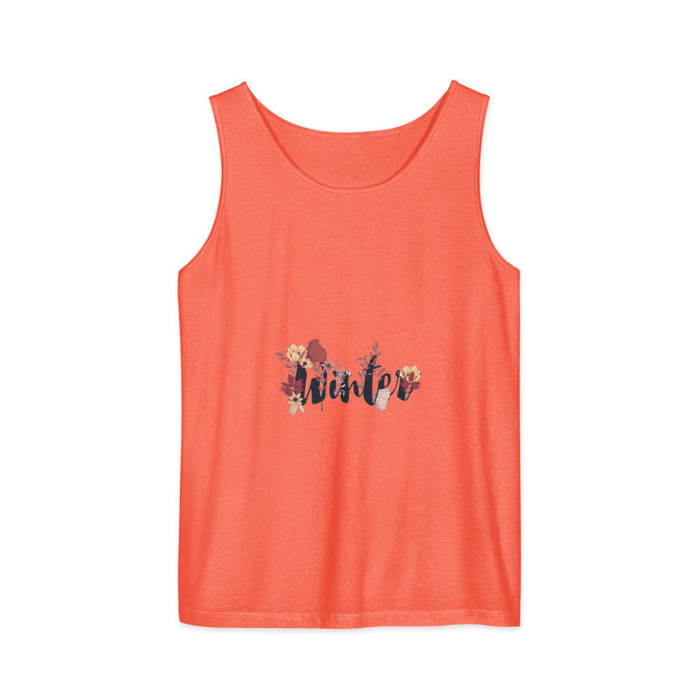 Winter | Unisex Garment-Dyed Tank Top | Comfort Colors 9360