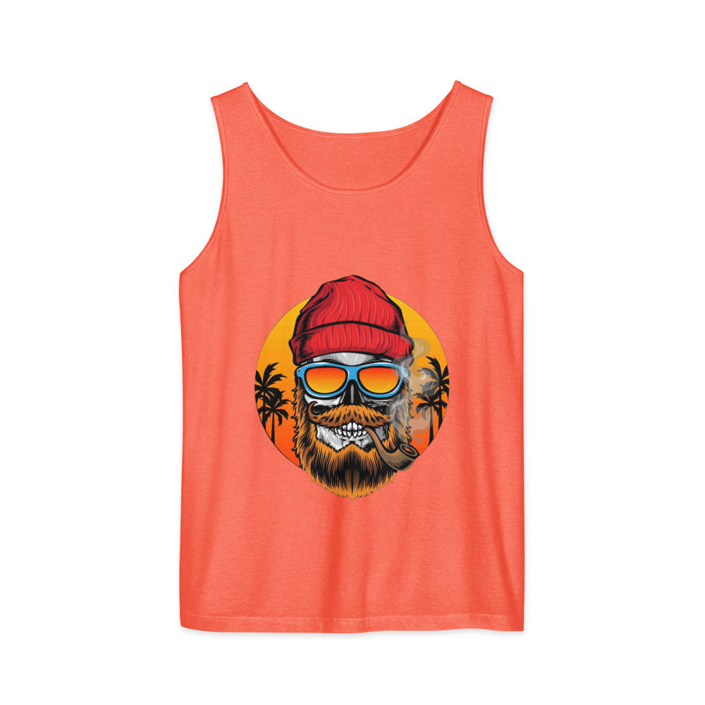 Bearded man | Unisex Garment-Dyed Tank Top | Comfort Colors 9360