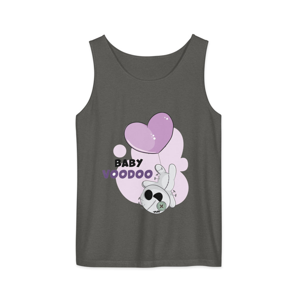 Ted heart - Baby voodoo | Unisex Garment-Dyed Tank Top | Comfort Colors 9360