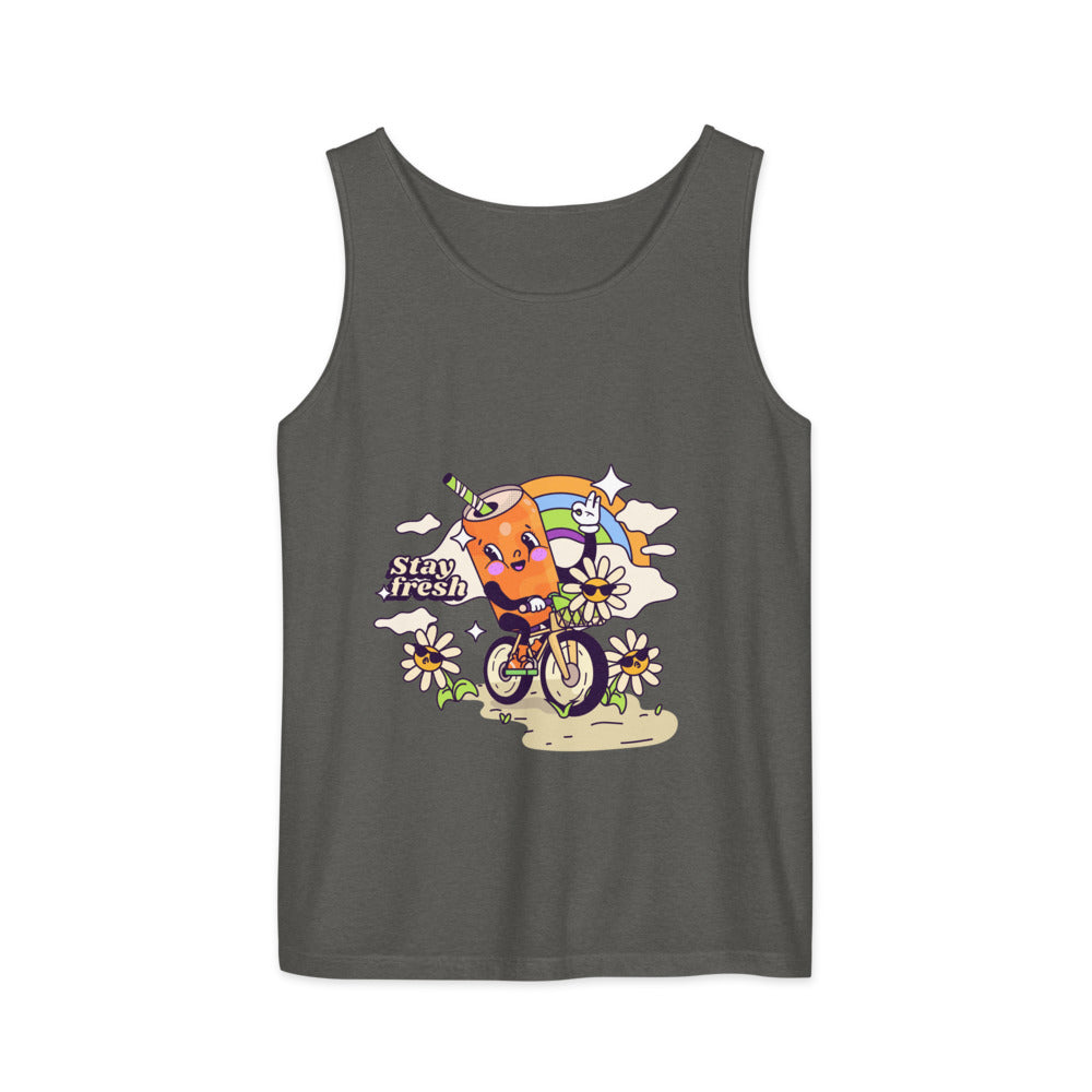 Stay fresh | Unisex Garment-Dyed Tank Top | Comfort Colors 9360