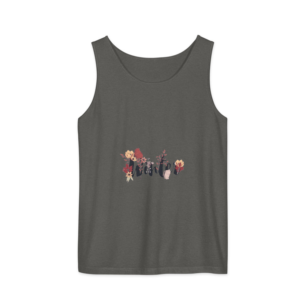 Winter | Unisex Garment-Dyed Tank Top | Comfort Colors 9360