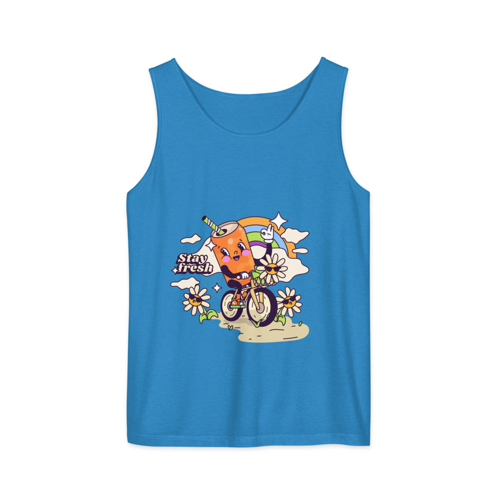 Stay fresh | Unisex Garment-Dyed Tank Top | Comfort Colors 9360