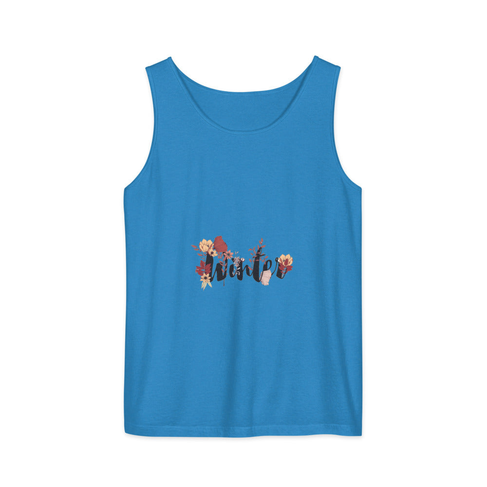Winter | Unisex Garment-Dyed Tank Top | Comfort Colors 9360
