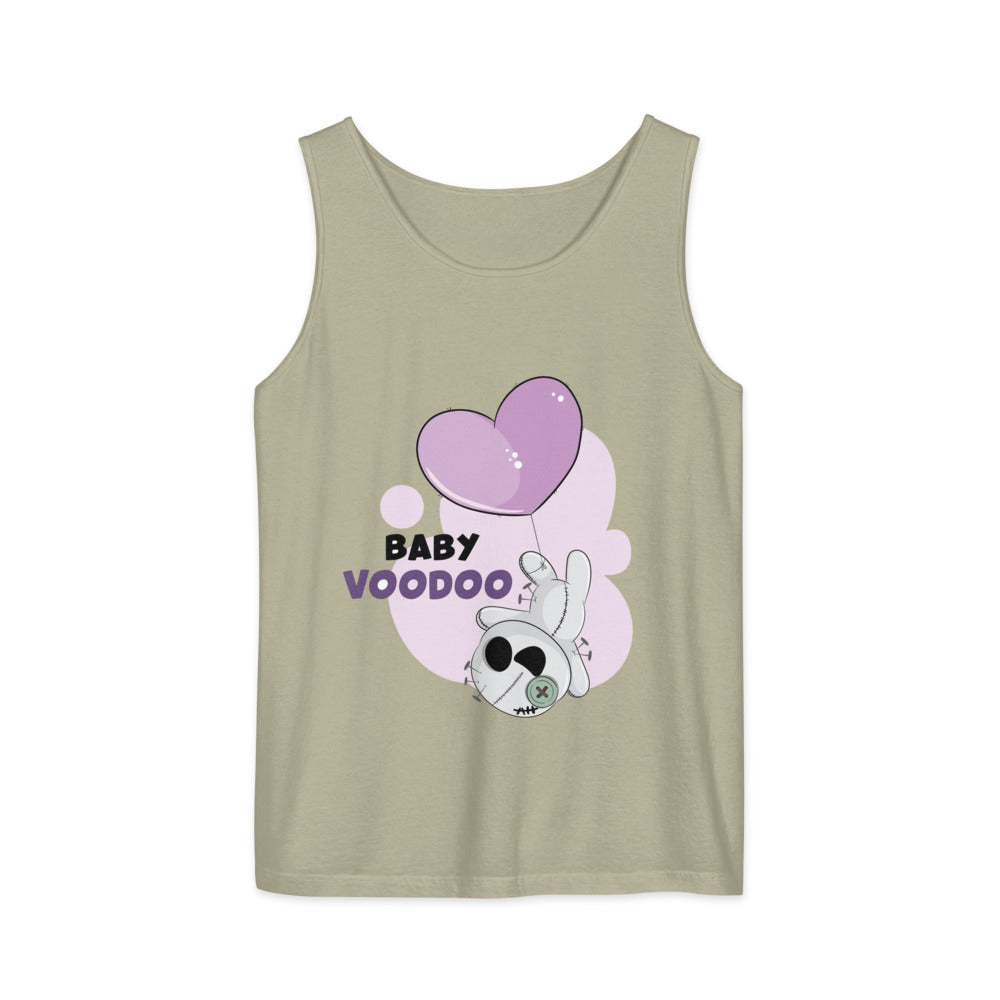Ted heart - Baby voodoo | Unisex Garment-Dyed Tank Top | Comfort Colors 9360