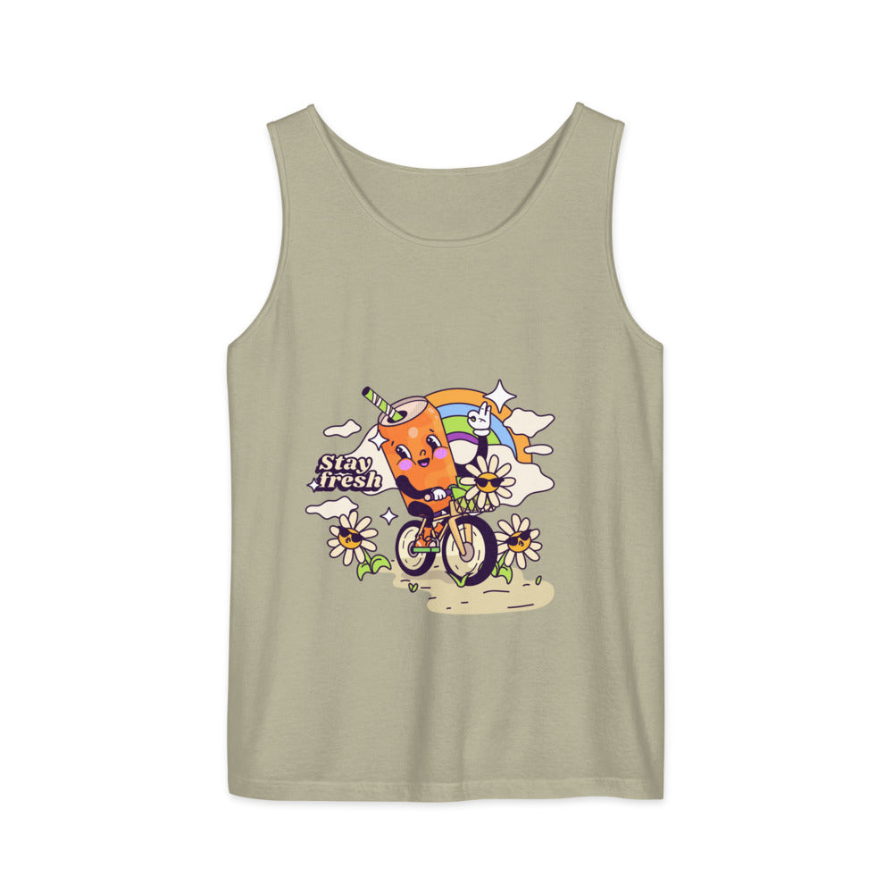 Stay fresh | Unisex Garment-Dyed Tank Top | Comfort Colors 9360