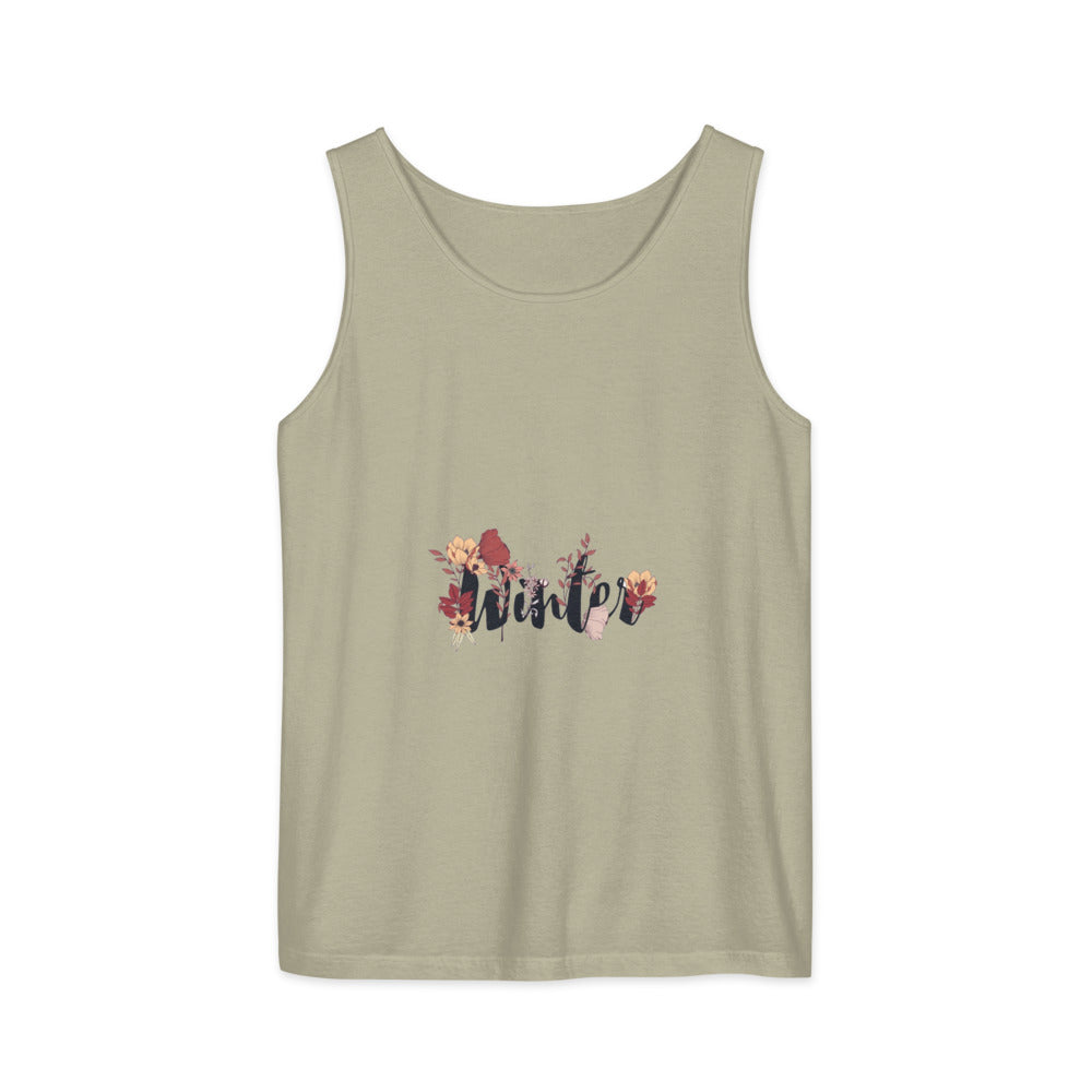 Winter | Unisex Garment-Dyed Tank Top | Comfort Colors 9360