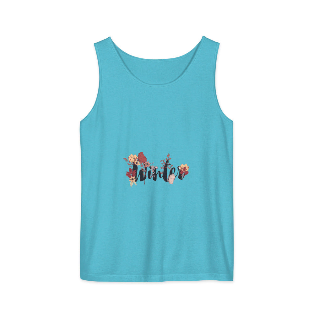 Winter | Unisex Garment-Dyed Tank Top | Comfort Colors 9360