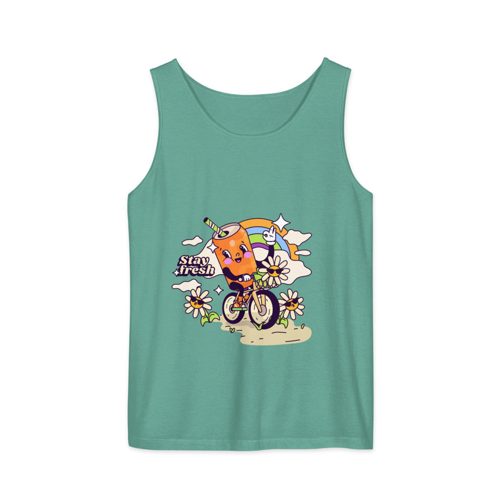Stay fresh | Unisex Garment-Dyed Tank Top | Comfort Colors 9360