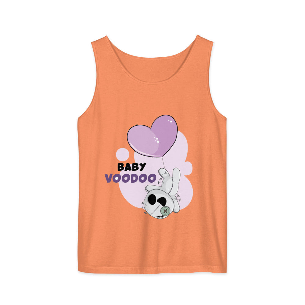 Ted heart - Baby voodoo | Unisex Garment-Dyed Tank Top | Comfort Colors 9360