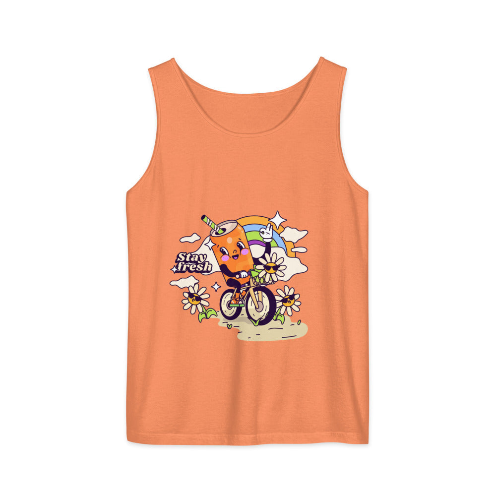 Stay fresh | Unisex Garment-Dyed Tank Top | Comfort Colors 9360