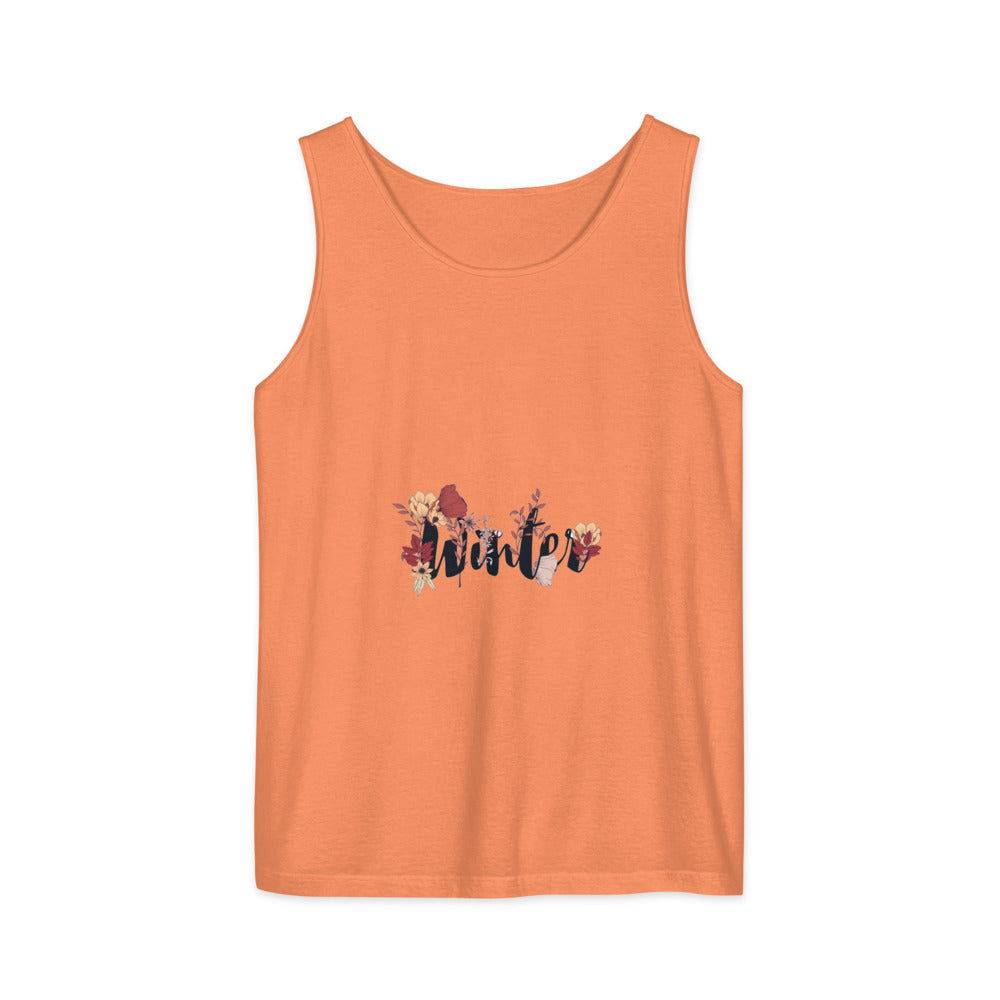 Winter | Unisex Garment-Dyed Tank Top | Comfort Colors 9360