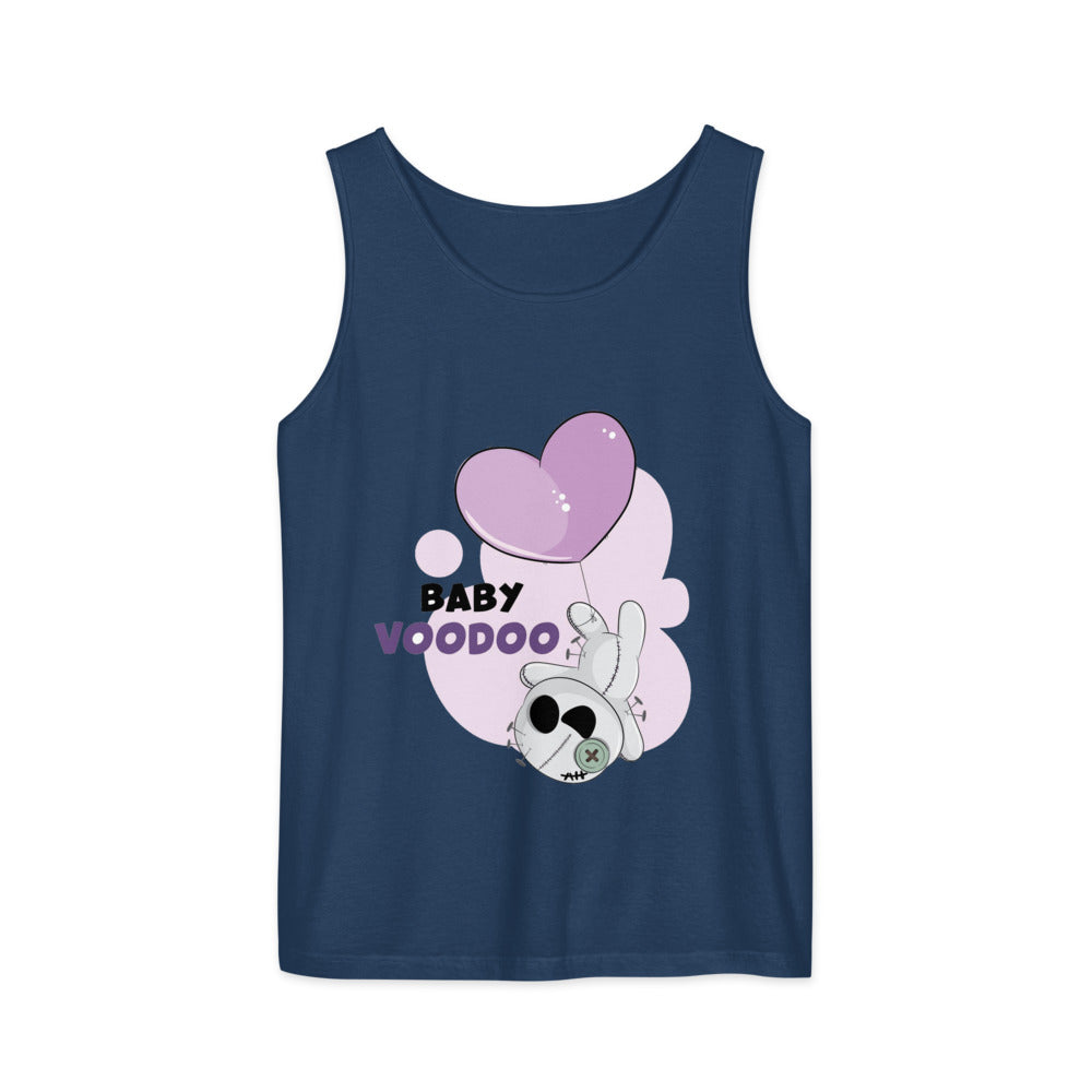 Ted heart - Baby voodoo | Unisex Garment-Dyed Tank Top | Comfort Colors 9360