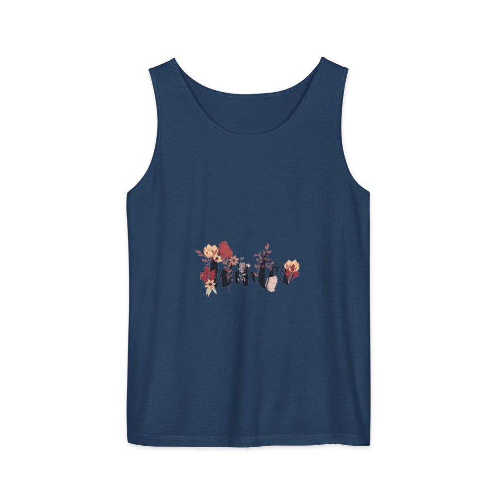 Winter | Unisex Garment-Dyed Tank Top | Comfort Colors 9360
