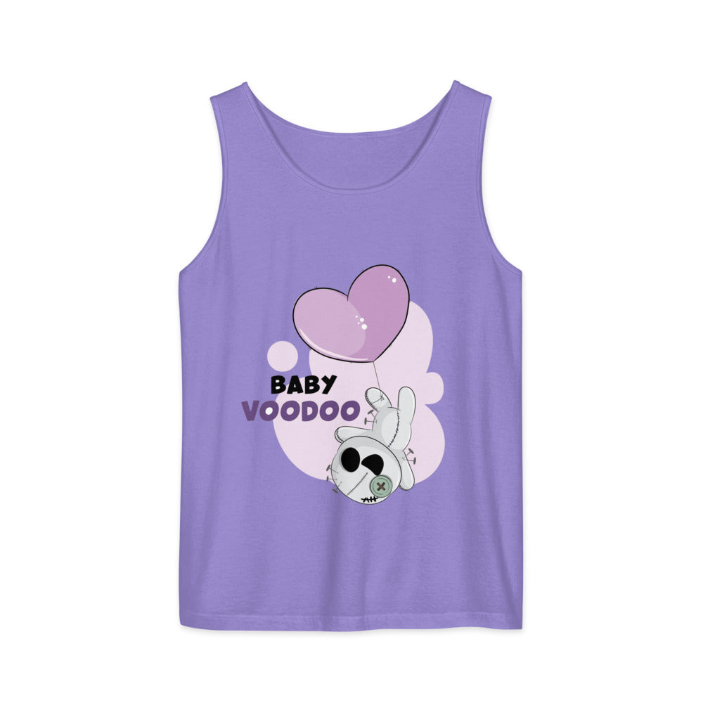 Ted heart - Baby voodoo | Unisex Garment-Dyed Tank Top | Comfort Colors 9360