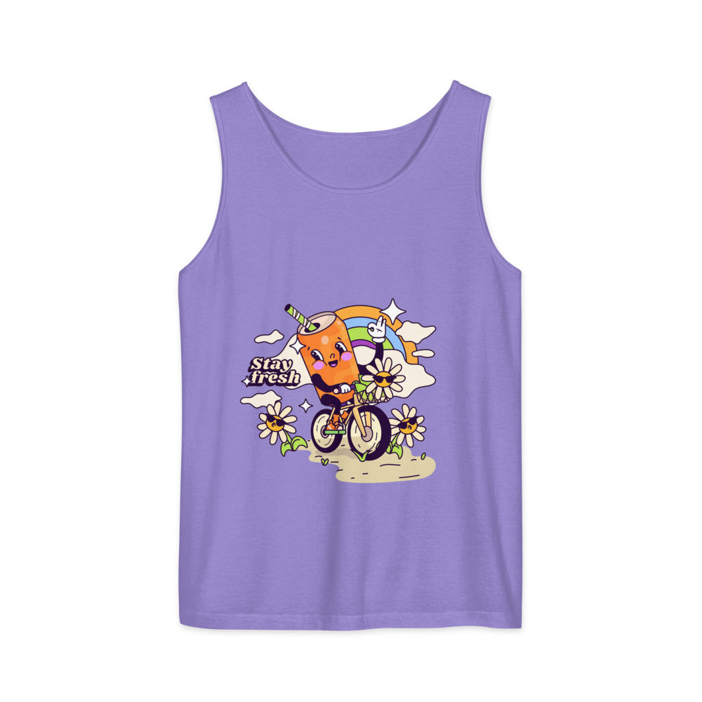 Stay fresh | Unisex Garment-Dyed Tank Top | Comfort Colors 9360