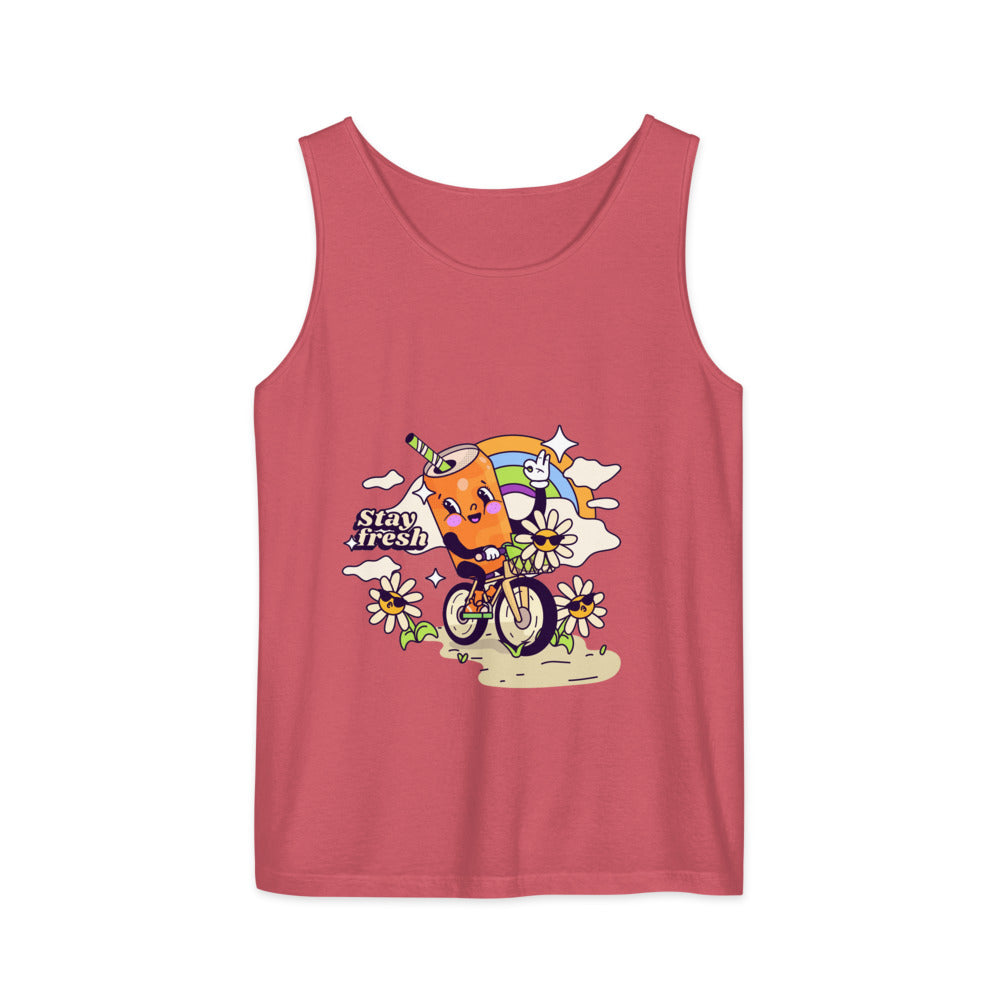 Stay fresh | Unisex Garment-Dyed Tank Top | Comfort Colors 9360