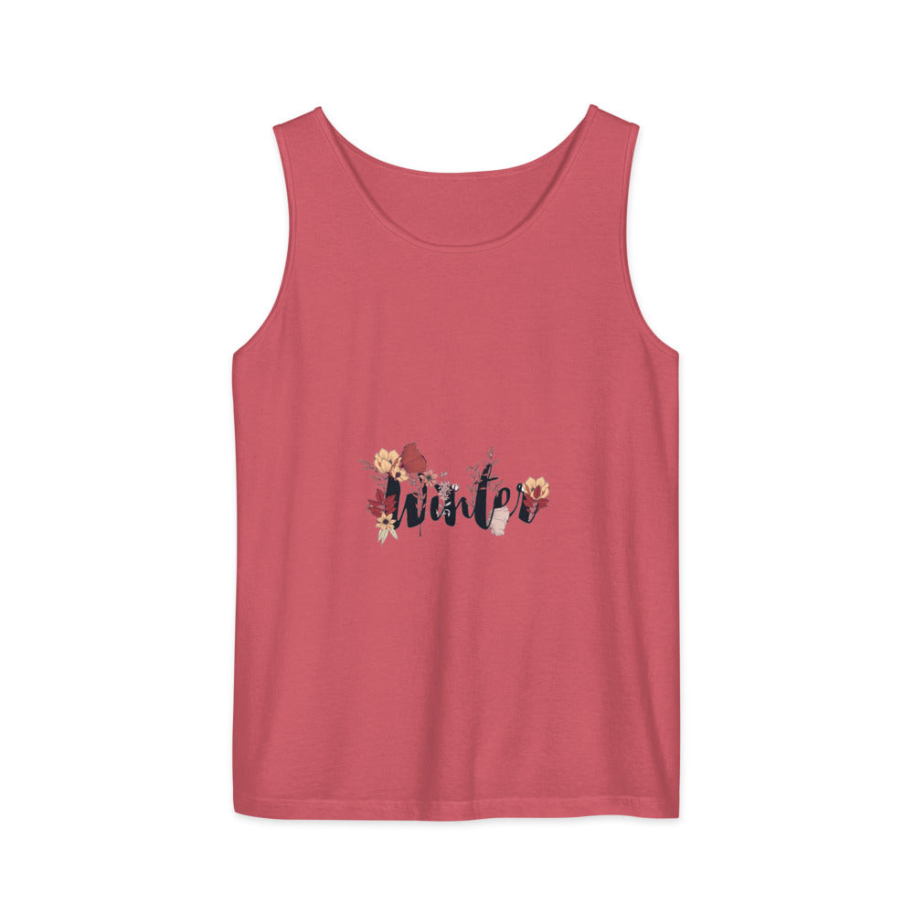 Winter | Unisex Garment-Dyed Tank Top | Comfort Colors 9360