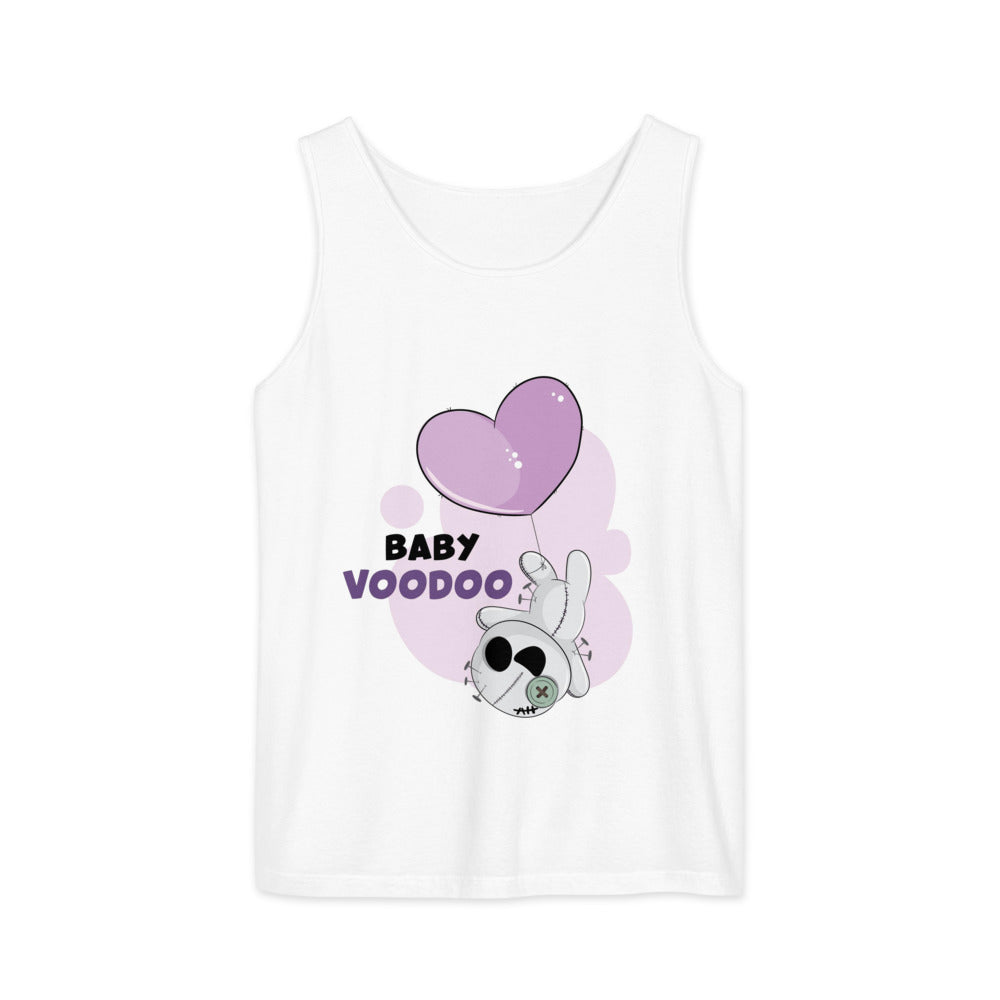 Ted heart - Baby voodoo | Unisex Garment-Dyed Tank Top | Comfort Colors 9360