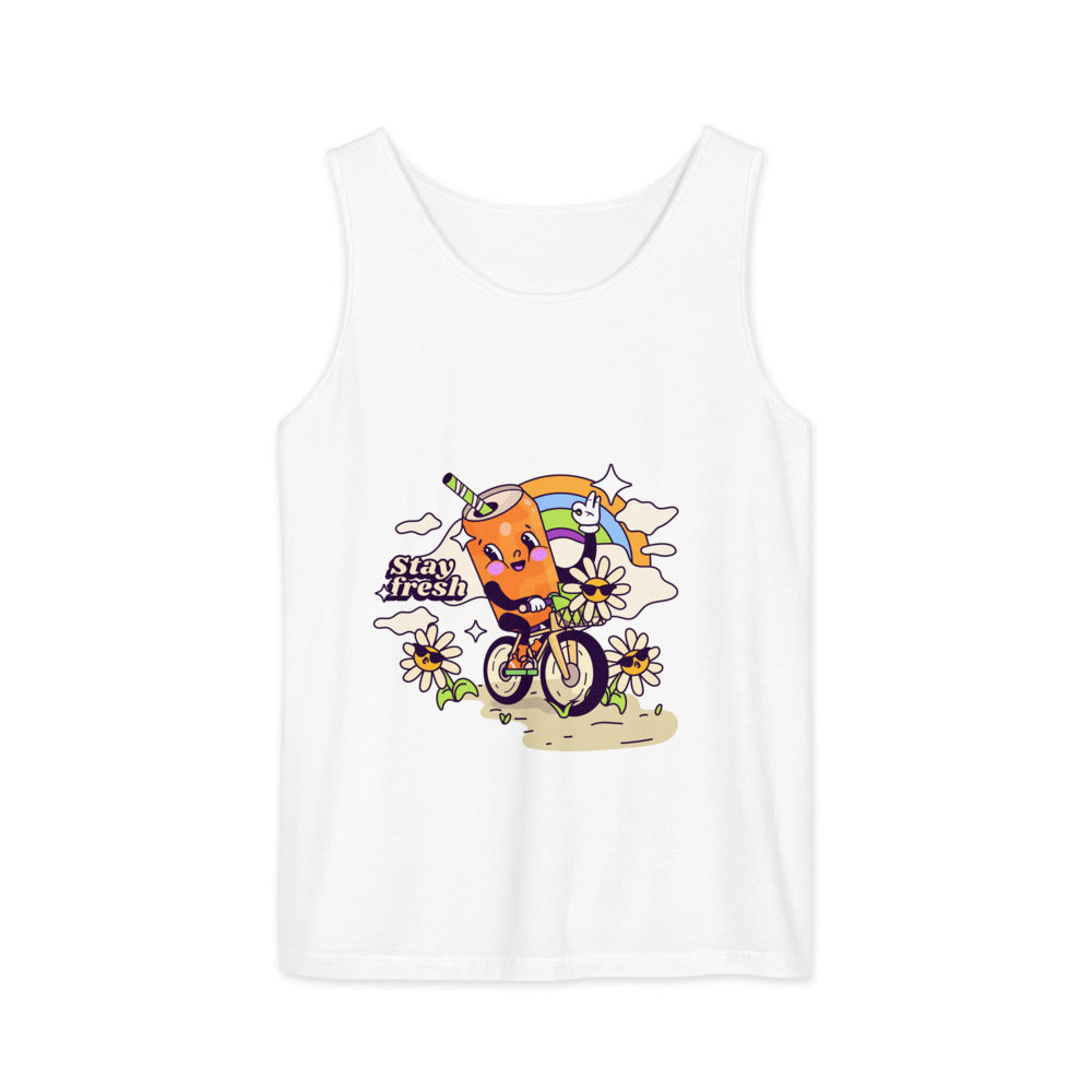 Stay fresh | Unisex Garment-Dyed Tank Top | Comfort Colors 9360