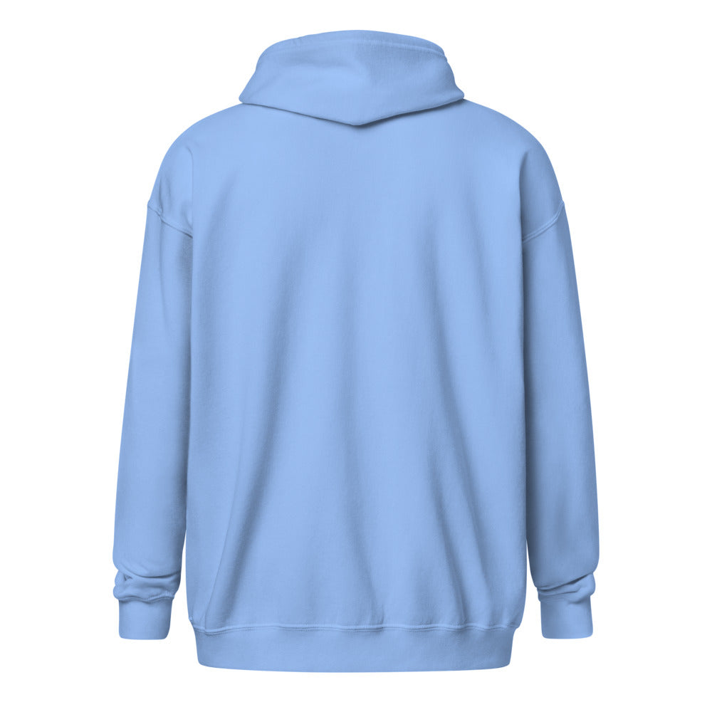Find the beauty in every day | Unisex Heavy Blend Zip Hoodie | Gildan 18600