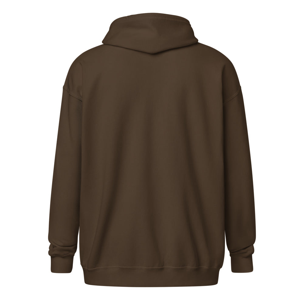 Good vides | Unisex Heavy Blend Zip Hoodie | Gildan 18600