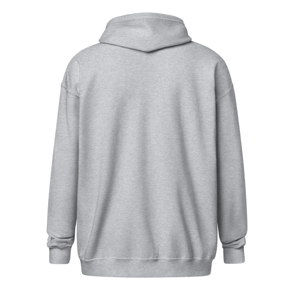 Good vides | Unisex Heavy Blend Zip Hoodie | Gildan 18600