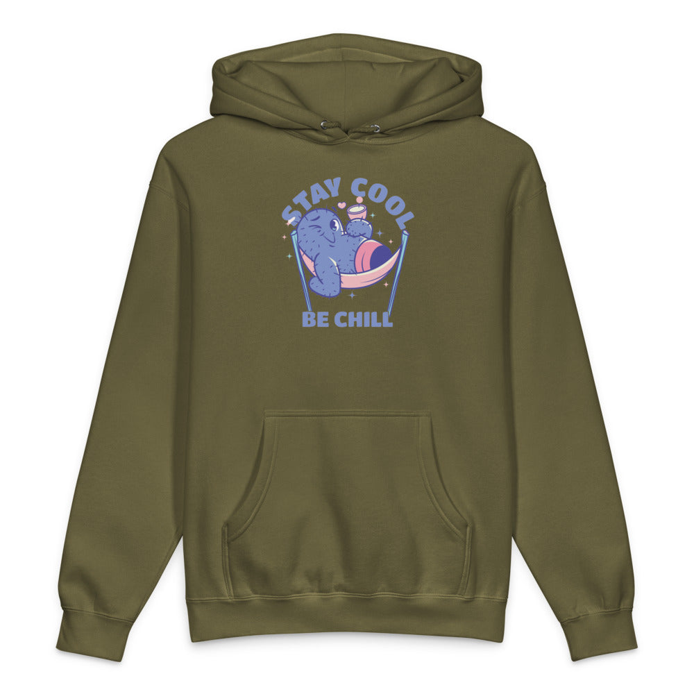 Stay cool be chill | Unisex Heavyweight Hooded Sweatshirt | Independent Trading Co. IND4000