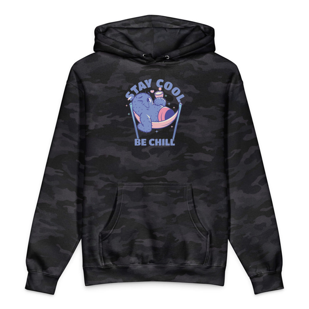 Stay cool be chill | Unisex Heavyweight Hooded Sweatshirt | Independent Trading Co. IND4000