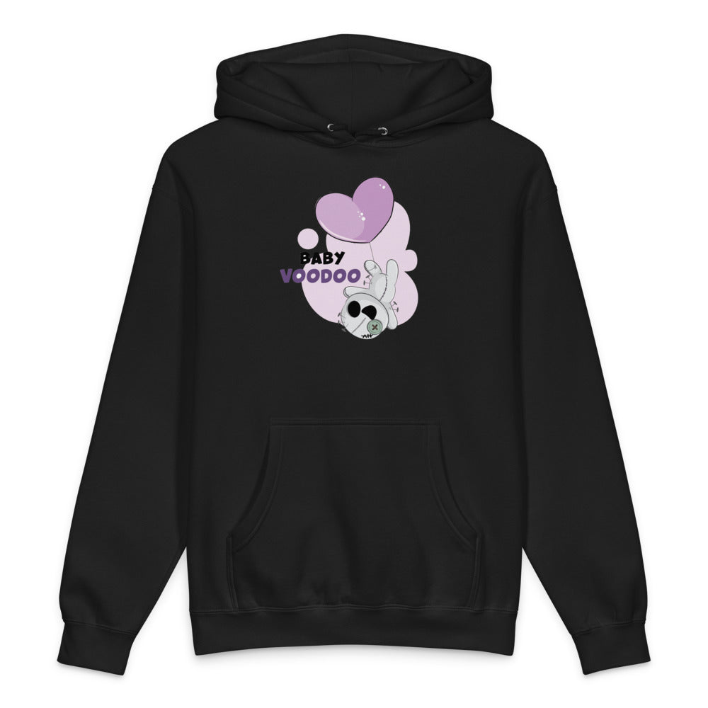 Ted heart - Baby voodoo | Unisex Heavyweight Hooded Sweatshirt | Independent Trading Co. IND4000