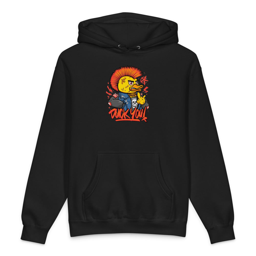 Duck you | Unisex Heavyweight Hooded Sweatshirt | Independent Trading Co. IND4000
