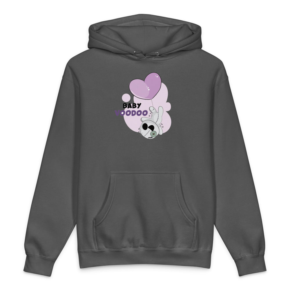 Ted heart - Baby voodoo | Unisex Heavyweight Hooded Sweatshirt | Independent Trading Co. IND4000