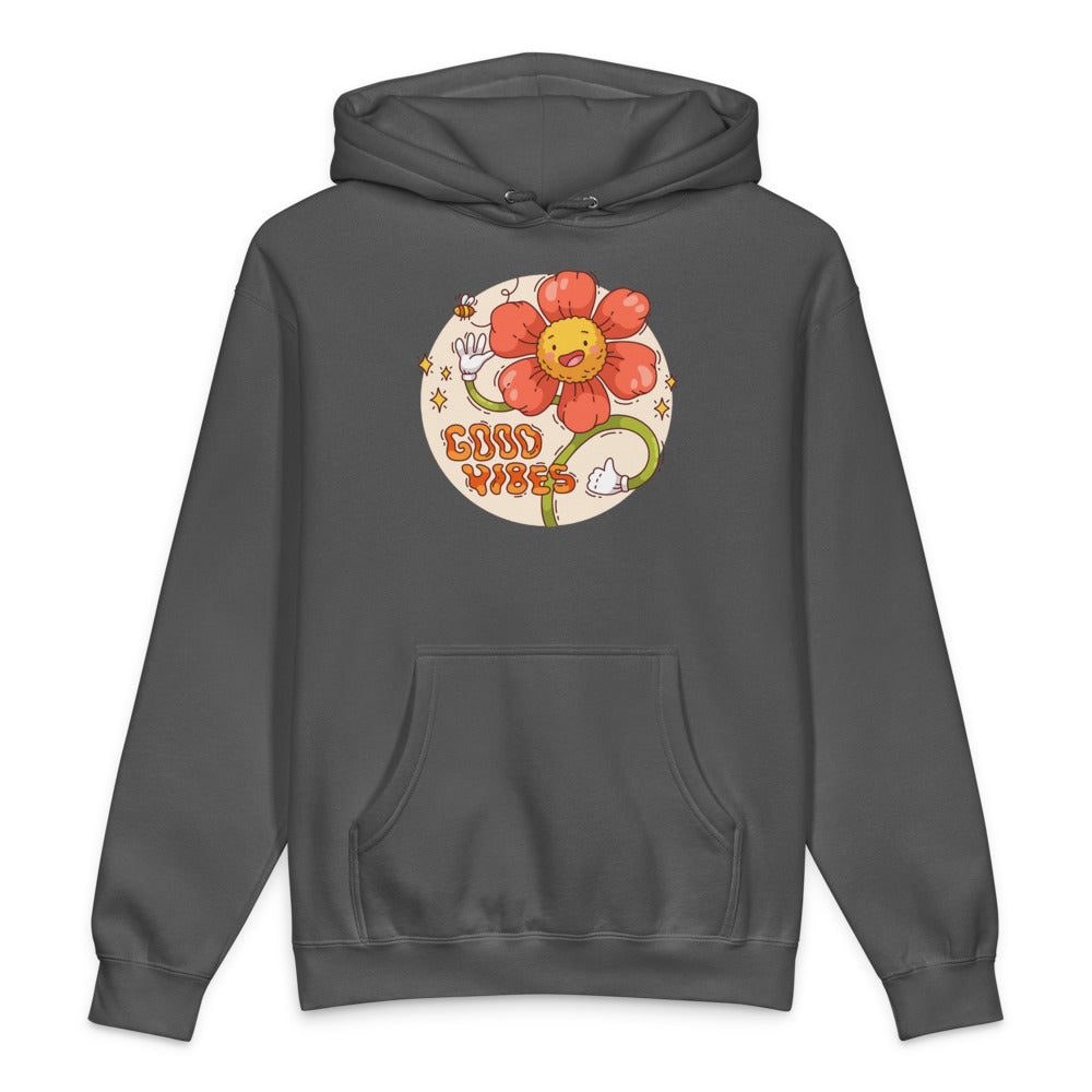 Good vides | Unisex Heavyweight Hooded Sweatshirt | Independent Trading Co. IND4000