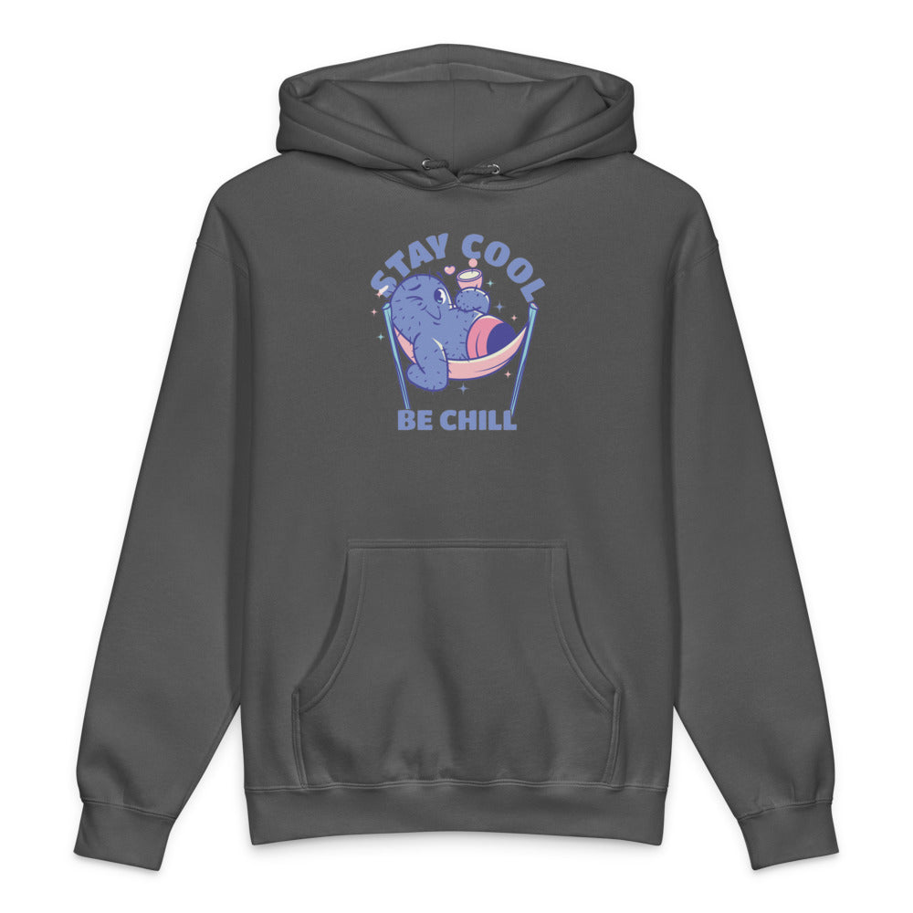 Stay cool be chill | Unisex Heavyweight Hooded Sweatshirt | Independent Trading Co. IND4000