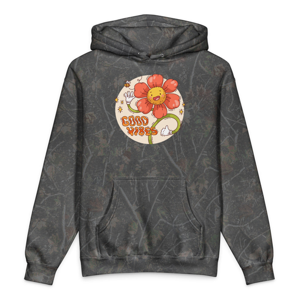 Good vides | Unisex Heavyweight Hooded Sweatshirt | Independent Trading Co. IND4000
