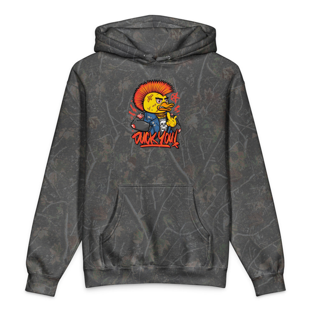 Duck you | Unisex Heavyweight Hooded Sweatshirt | Independent Trading Co. IND4000