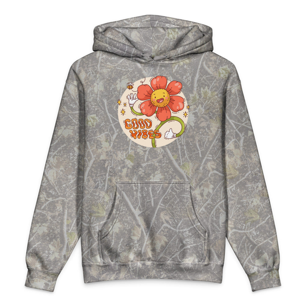 Good vides | Unisex Heavyweight Hooded Sweatshirt | Independent Trading Co. IND4000