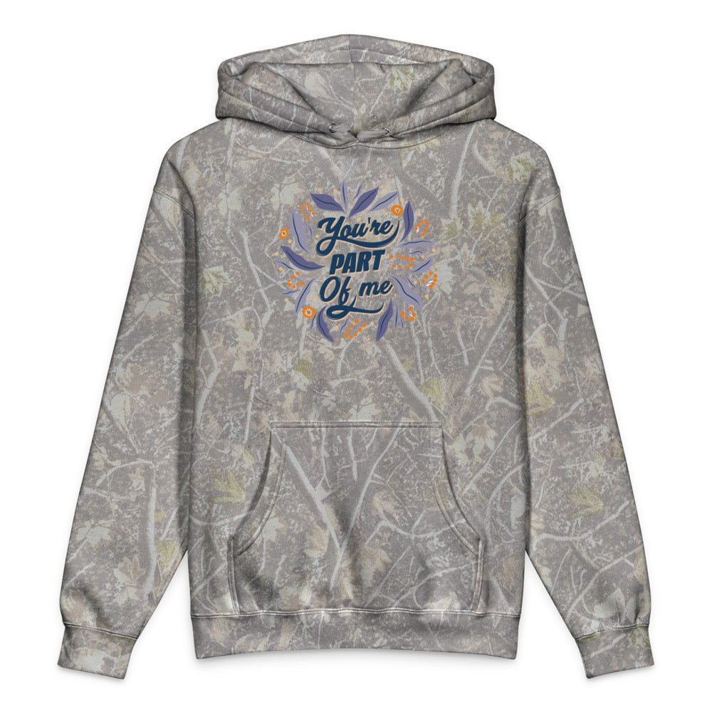You're PART Of me | Unisex Heavyweight Hooded Sweatshirt | Independent Trading Co. IND4000