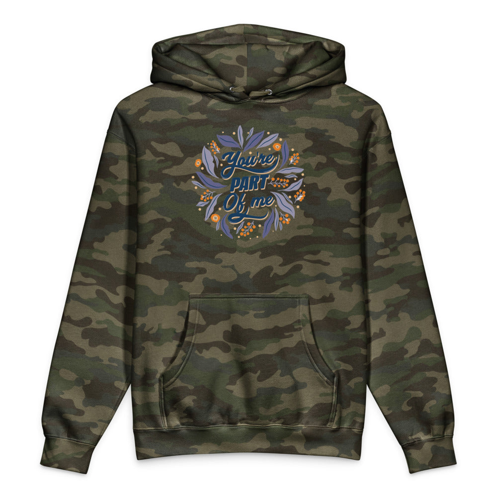 You're PART Of me | Unisex Heavyweight Hooded Sweatshirt | Independent Trading Co. IND4000