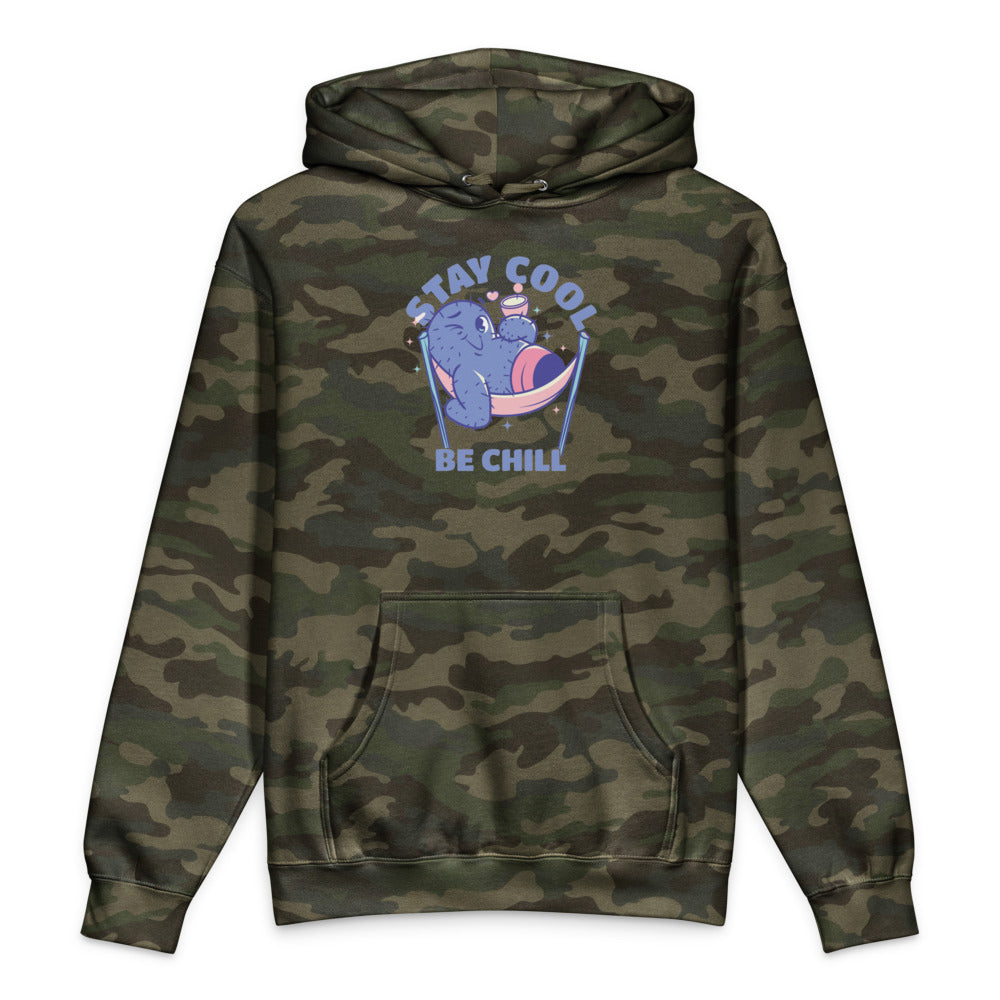 Stay cool be chill | Unisex Heavyweight Hooded Sweatshirt | Independent Trading Co. IND4000