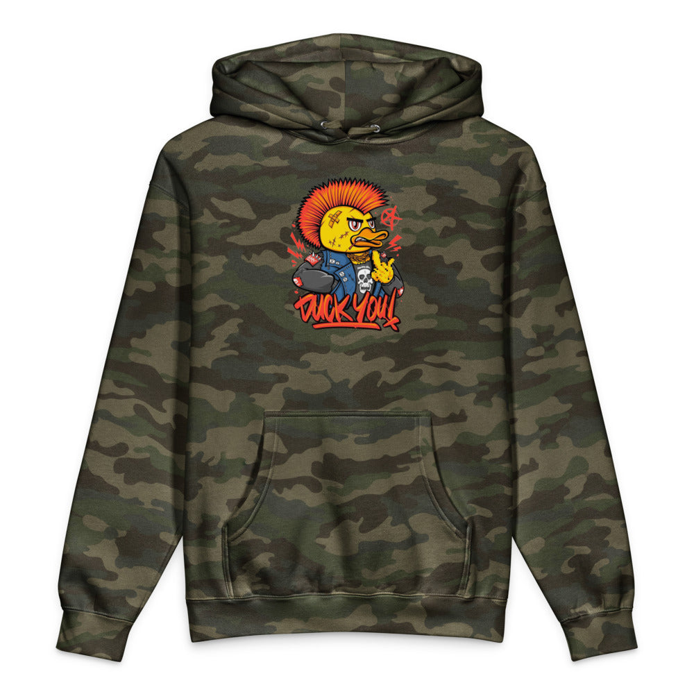 Duck you | Unisex Heavyweight Hooded Sweatshirt | Independent Trading Co. IND4000