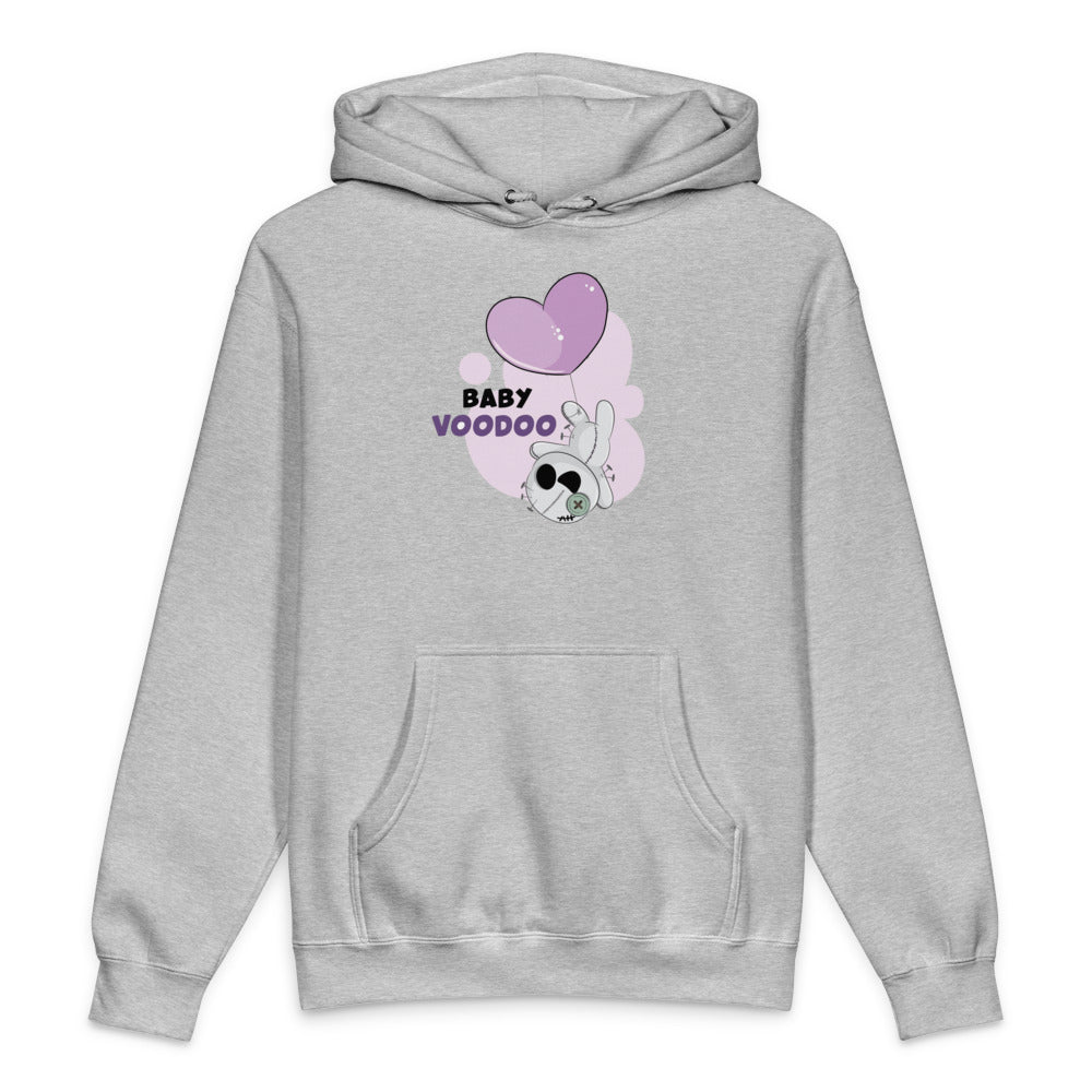 Ted heart - Baby voodoo | Unisex Heavyweight Hooded Sweatshirt | Independent Trading Co. IND4000