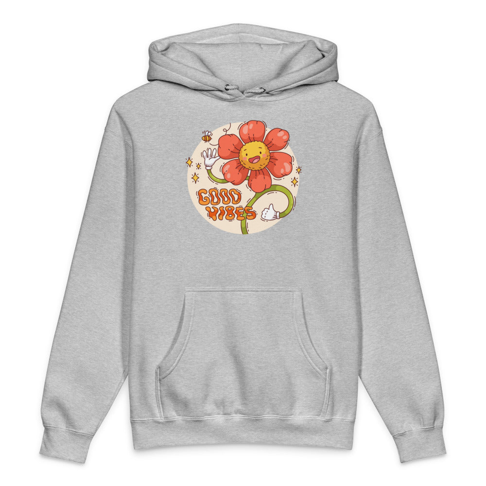 Good vides | Unisex Heavyweight Hooded Sweatshirt | Independent Trading Co. IND4000