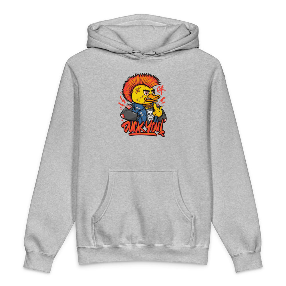Duck you | Unisex Heavyweight Hooded Sweatshirt | Independent Trading Co. IND4000