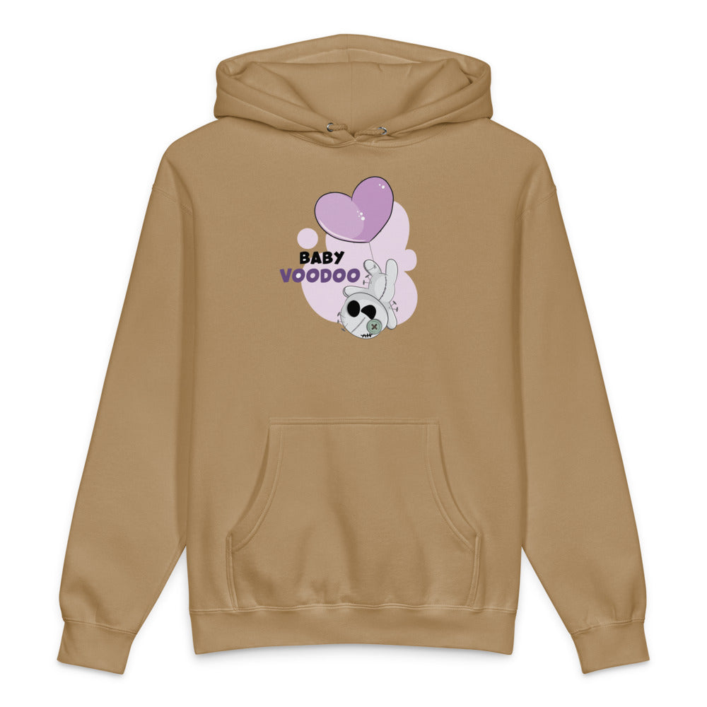 Ted heart - Baby voodoo | Unisex Heavyweight Hooded Sweatshirt | Independent Trading Co. IND4000